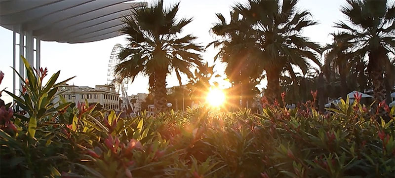 Escena del corto experimental en el puerto de Málaga