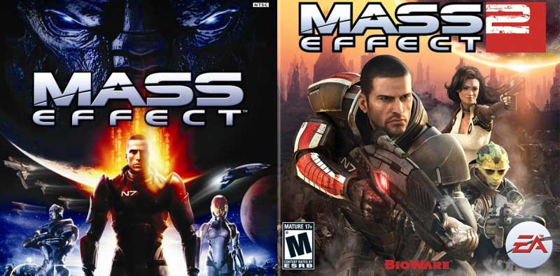 Puesto 3 para Mass Effect 1 y 2