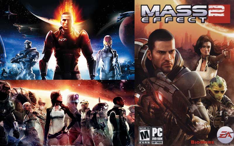 Tono oscuro y de ciencia ficción antigua de la trilogía Mass Effect