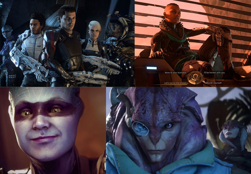 Apariencia de personajes demasiado demasiado juvenil