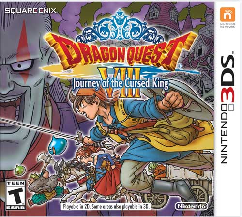 Segundo puesto para Dragon Quest VIII de Nintendo 3DS y PS2